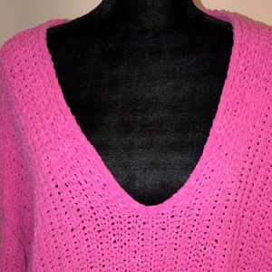 Miracle USA bubble gum pink sweater